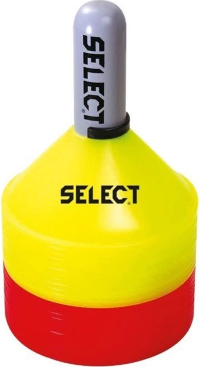   (24 Pcs) Markeringshoedjes - Fluogeel / Fluorood | Maat: UNI